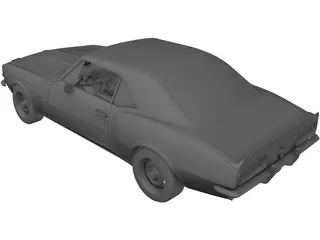 Chevrolet Camaro Z28 (1967) 3D Model