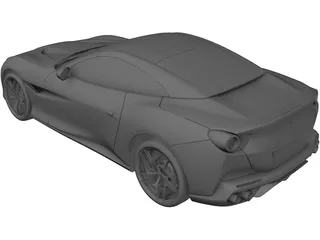 Ferrari Portofino (2018) 3D Model