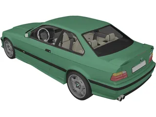 BMW M3 E36 (1997) 3D Model