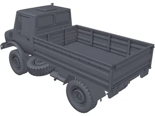 Mercedes-Benz Unimog 1300L 3D Model