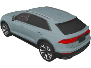 Audi Q8 (2019) 3D Model