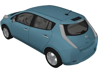 Nissan Leaf (2015) 3D Model