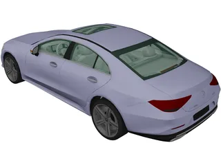 Mercedes-Benz CLS 450 (2018) 3D Model
