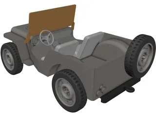 Jeep Wrangler 3D Model