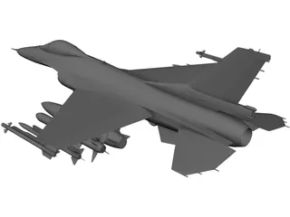 Mitsubishi F-2 Viper Zero 3D Model