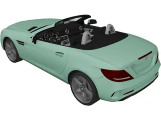 Mercedes-Benz SLC 300 3D Model