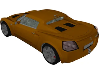 Opel Speedster Turbo (2004) 3D Model