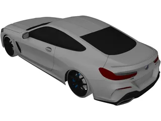 BMW 850i Coupe (2019) 3D Model