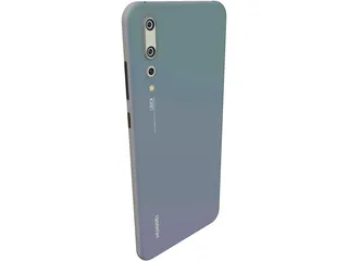 Huawei P20 Pro 3D Model