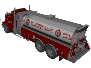 Peterbuilt Tanker 3D Model