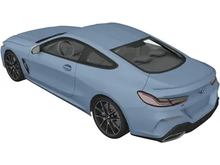 BMW 8-Series M850i Coupe [G15] (2019) 3D Model