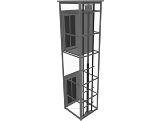 Elevator 3D Model