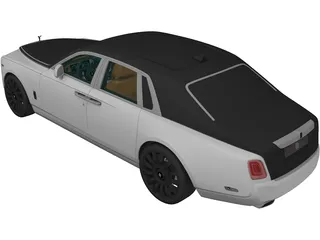 Rolls-Royce Phantom (2018) 3D Model