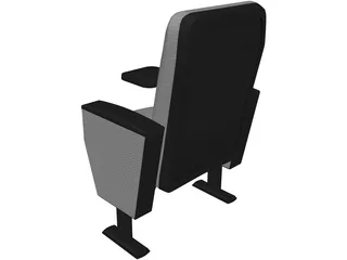 Cinema Chair Ey-145 3D Model
