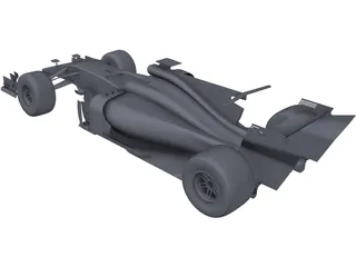 Formula 1 Car (2017) 3D Model