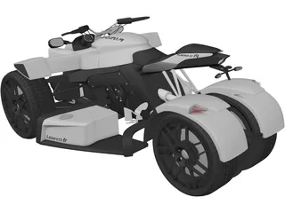 Lazareth Wazuma R1 (2017) 3D Model