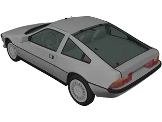 Talbot Matra Murena (1981) 3D Model