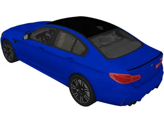 BMW M5 [F90] (2018) 3D Model