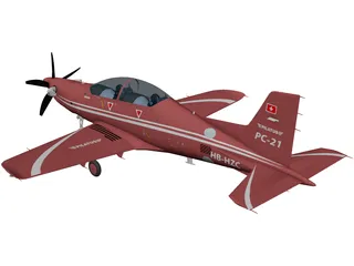 Pilatus PC-21 3D Model