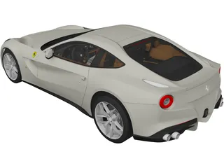 Ferrari F12 Berlinetta (2014) 3D Model