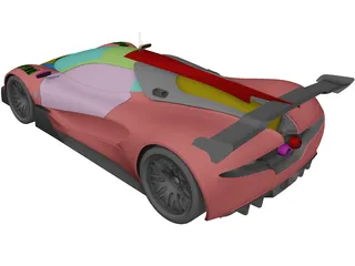 Ferrari Xezri 3D Model