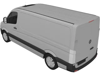 Mercedes-Benz Sprinter (2013) 3D Model