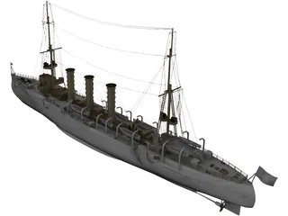 Emden 3D Model