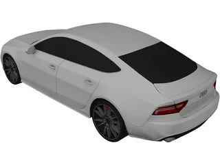 Audi A7 Sportback 3D Model