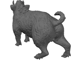 Wild Boar 3D Model