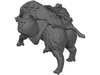 Boar 3D Model