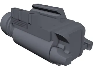 Surefire x200 Light 3D Model