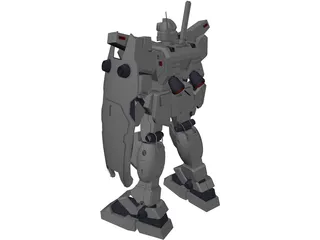 RGM-79N GM Custom 3D Model