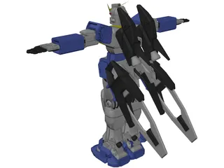 RX-78GP03S Gundam Dendrobium Stamen 3D Model