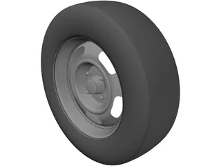 Wheel 3D Model