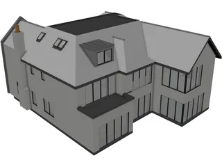 Modern House 3D Model