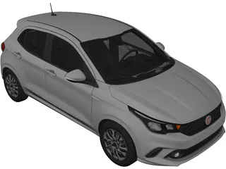 Fiat Argo (2017) 3D Model