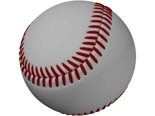 Baseball 3D Model