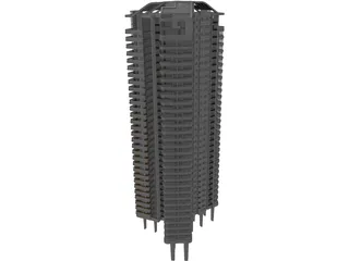 Skyscraper 3D Model