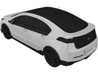 Chevrolet Volt (2011) 3D Model
