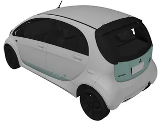 Mitsubishi i-MiEV (2009) 3D Model