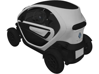 Renault Twizy ZE (2012) 3D Model