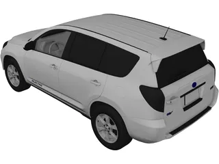 Toyota RAV4 EV (2014) 3D Model