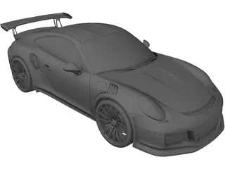 Porsche 911 GT3RS (2016) 3D Model