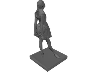 Dancer Woman 3D Model