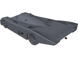 Porsche 962 3D Model