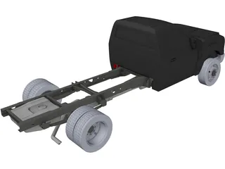 Ford F-550 Chassis 3D Model