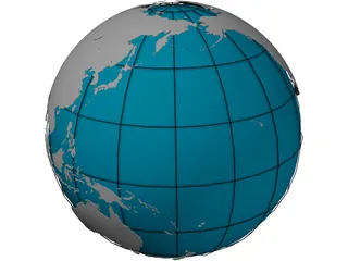 Globe 3D Model