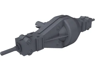 Rear Differential 3D Model