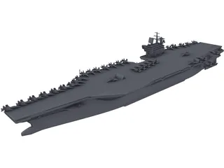 Aircraft Carrier 3D Model