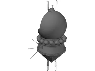 Vostok 1 3D Model